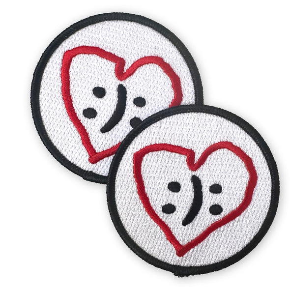 Broderad Patch 2-pack