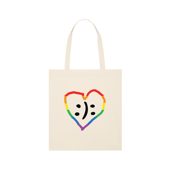 Cloth bag with pride print